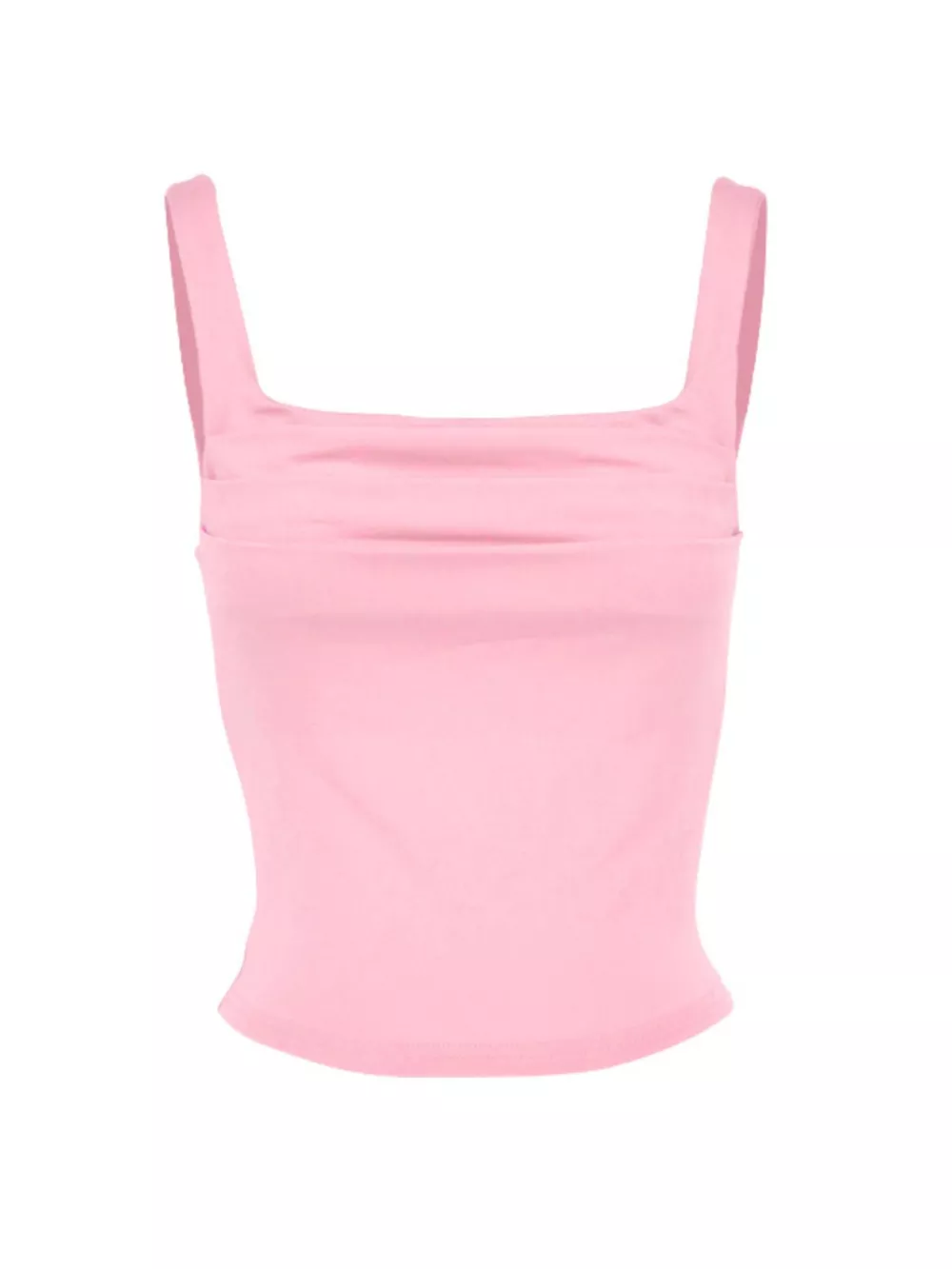 Ruched Square Neck Tank, image 4