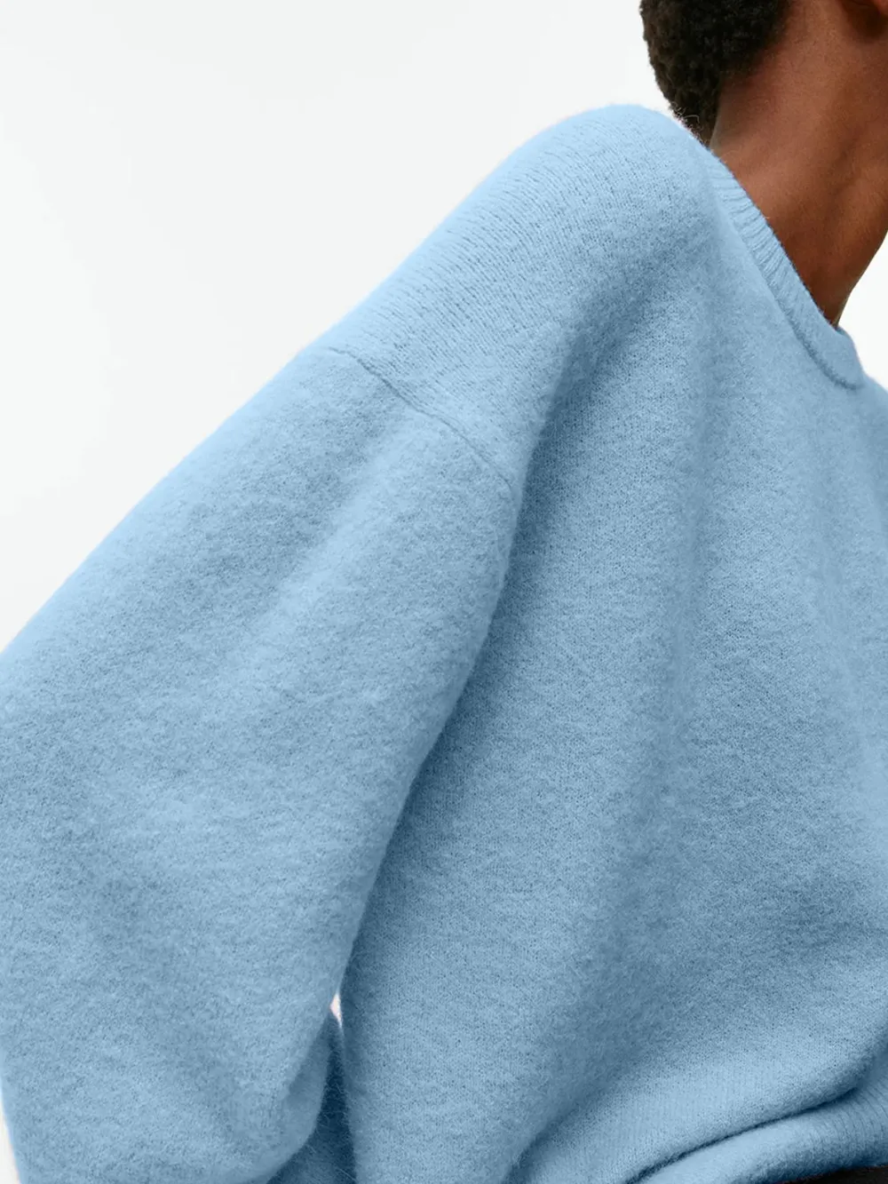Round Neck Drop Shoulder Sweater, image 29