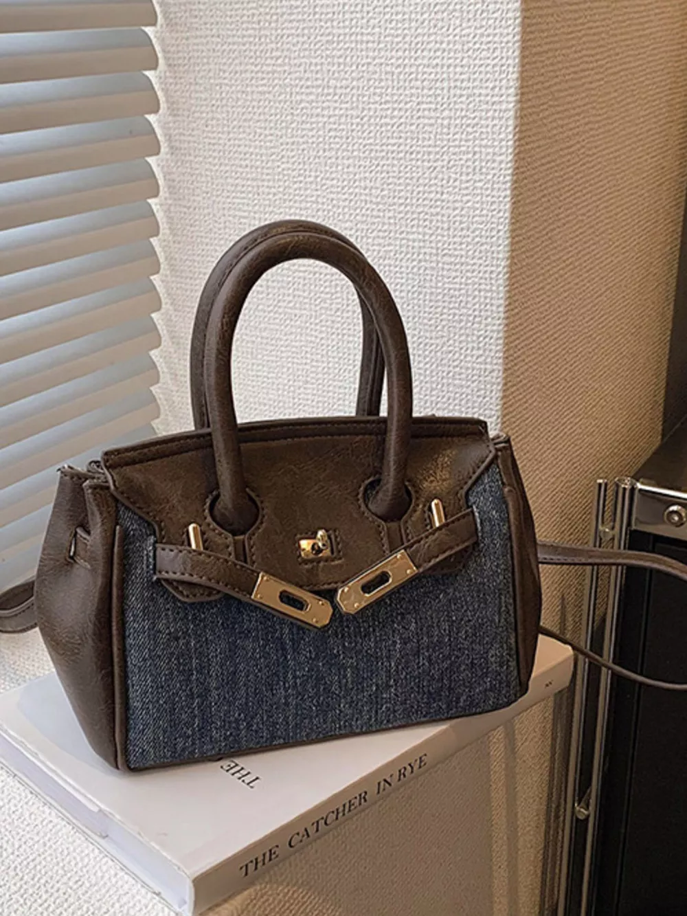 Top Handle Crossbody Bag, image 3