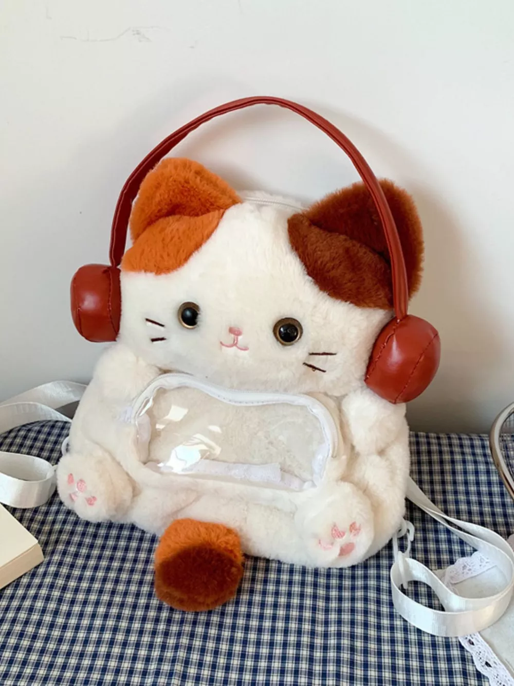 Cat Plush Backpack Bag, image 2