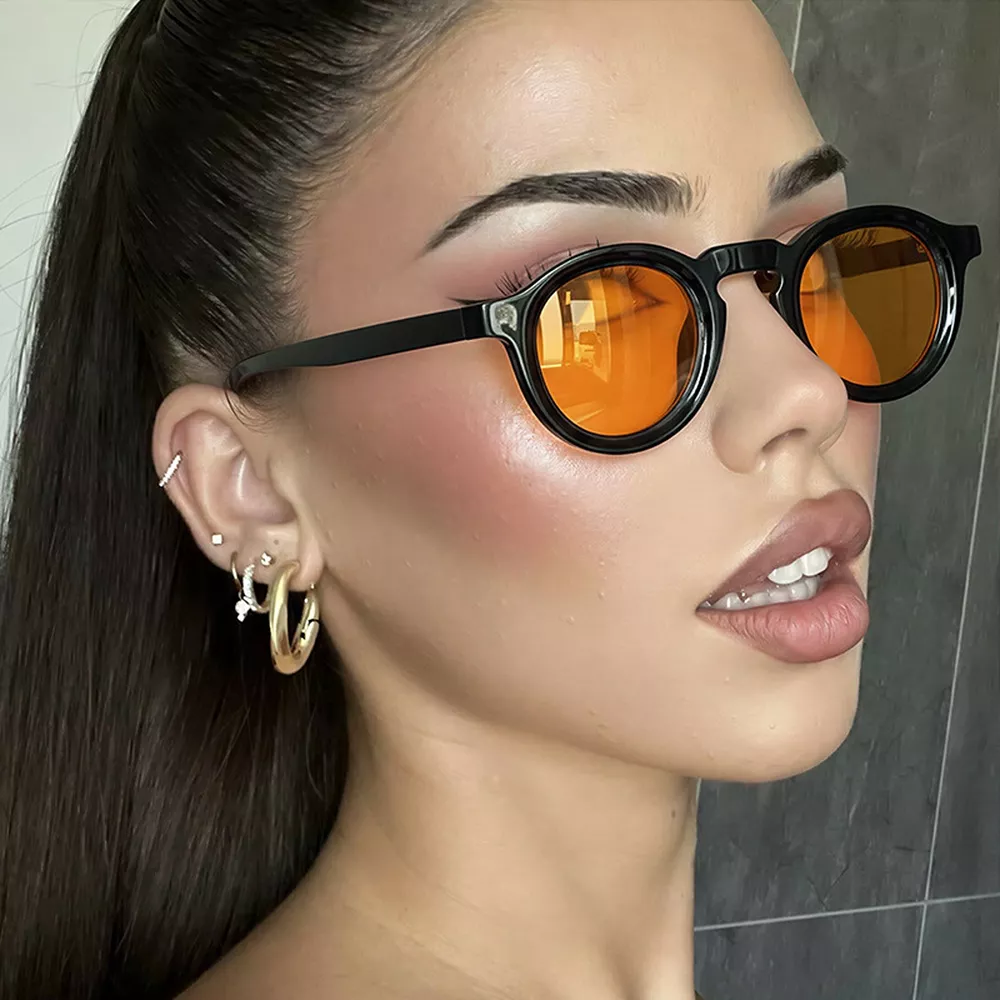 UV Protection Round Frame Sunglasses, image 3