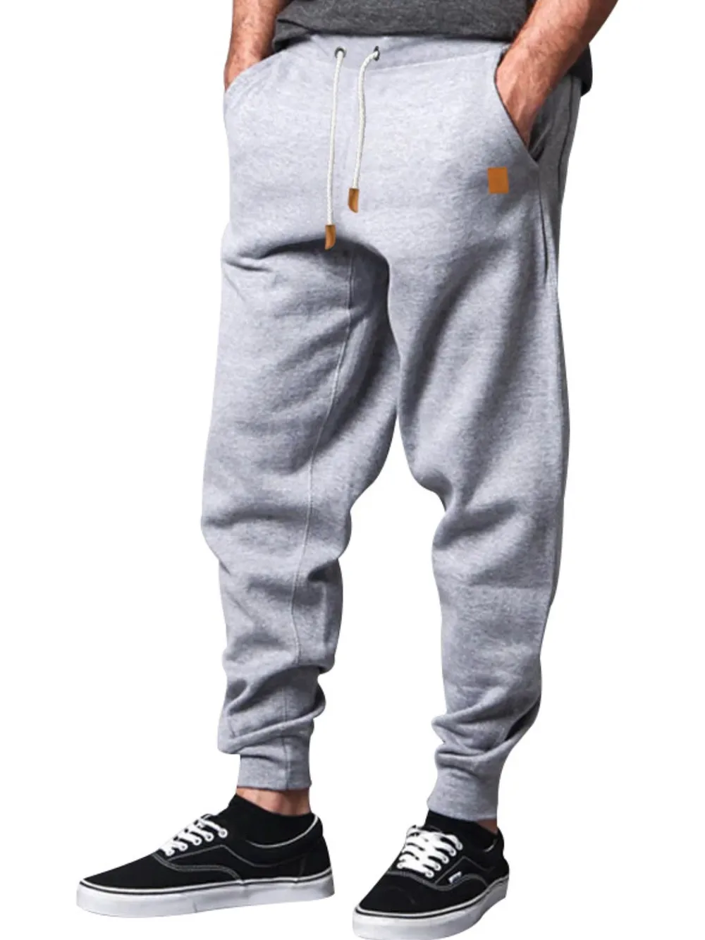 Men's Full Size Drawstring Pants Plus Size, image 2