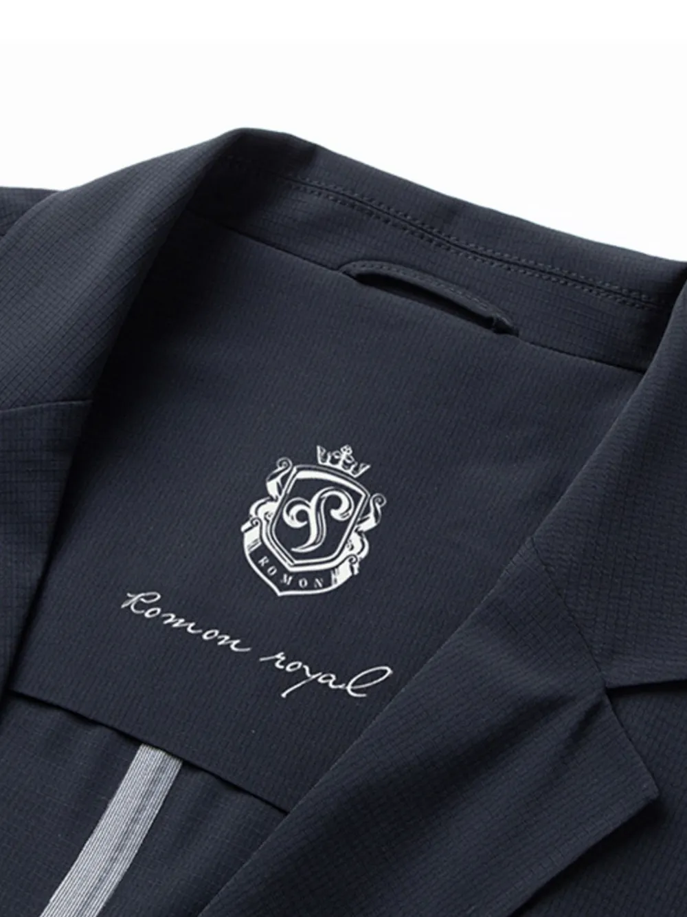 Men's Lapel Collar Long Sleeve Blazer, image 7