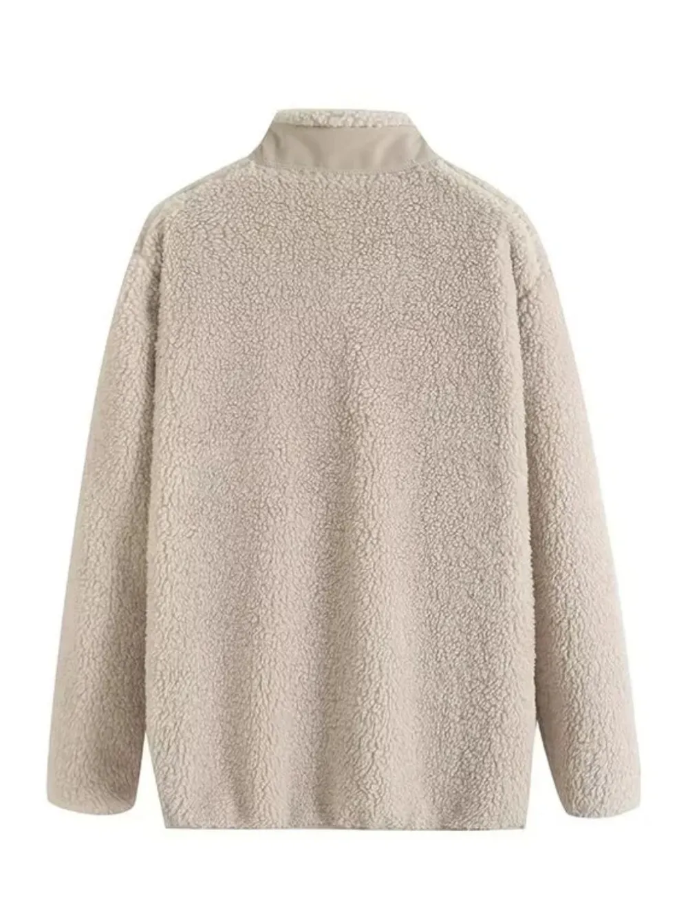 Zip Up Long Sleeve Plush Jacket, image 19