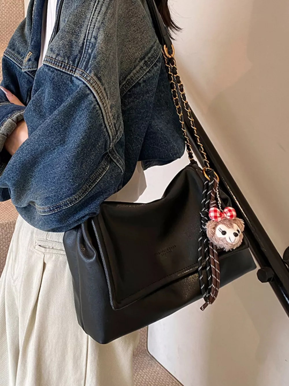Flap Chain Shoulder Bag, image 5