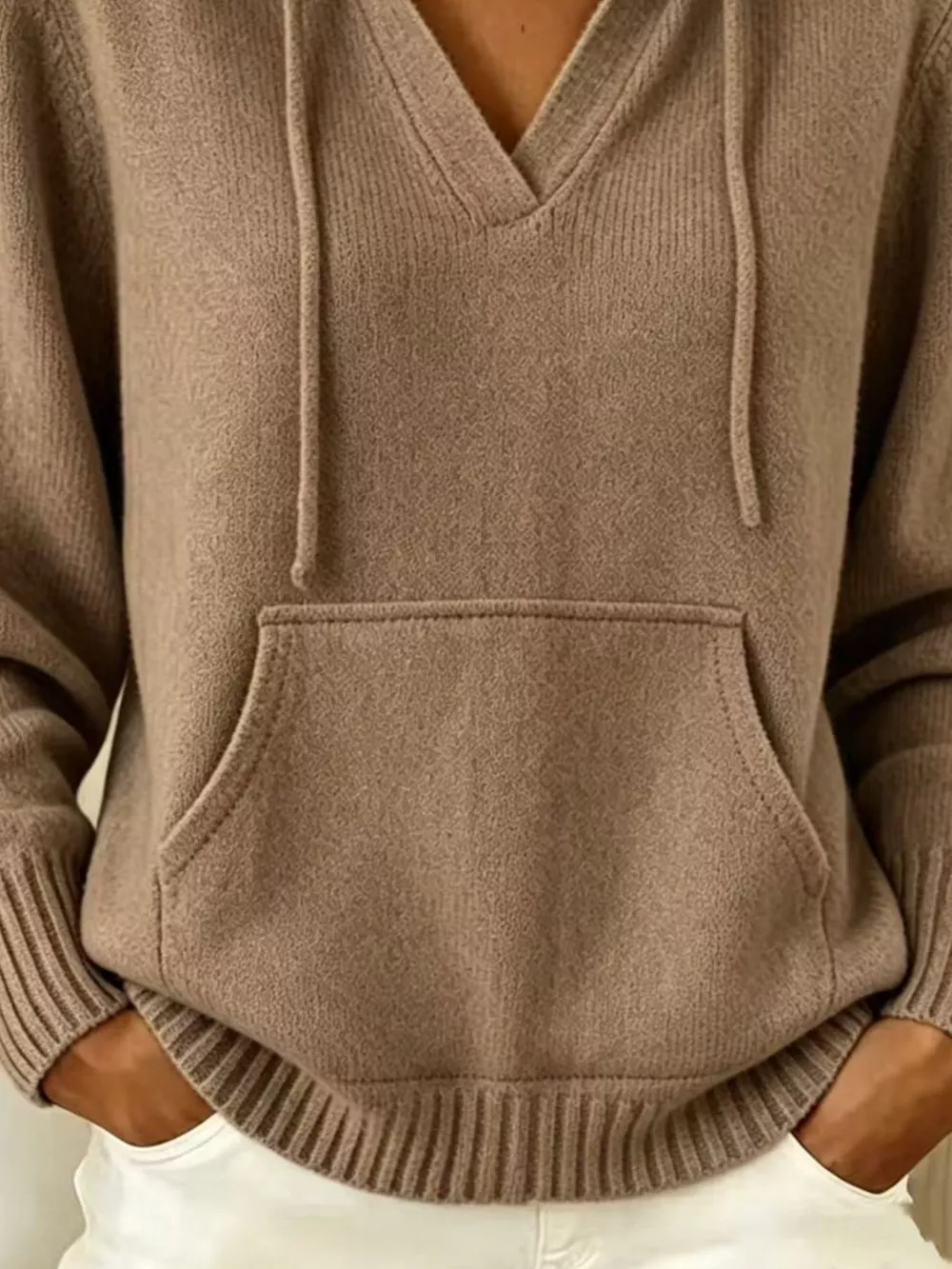 Kangaroo Pocket Hooded Sweater, image 8