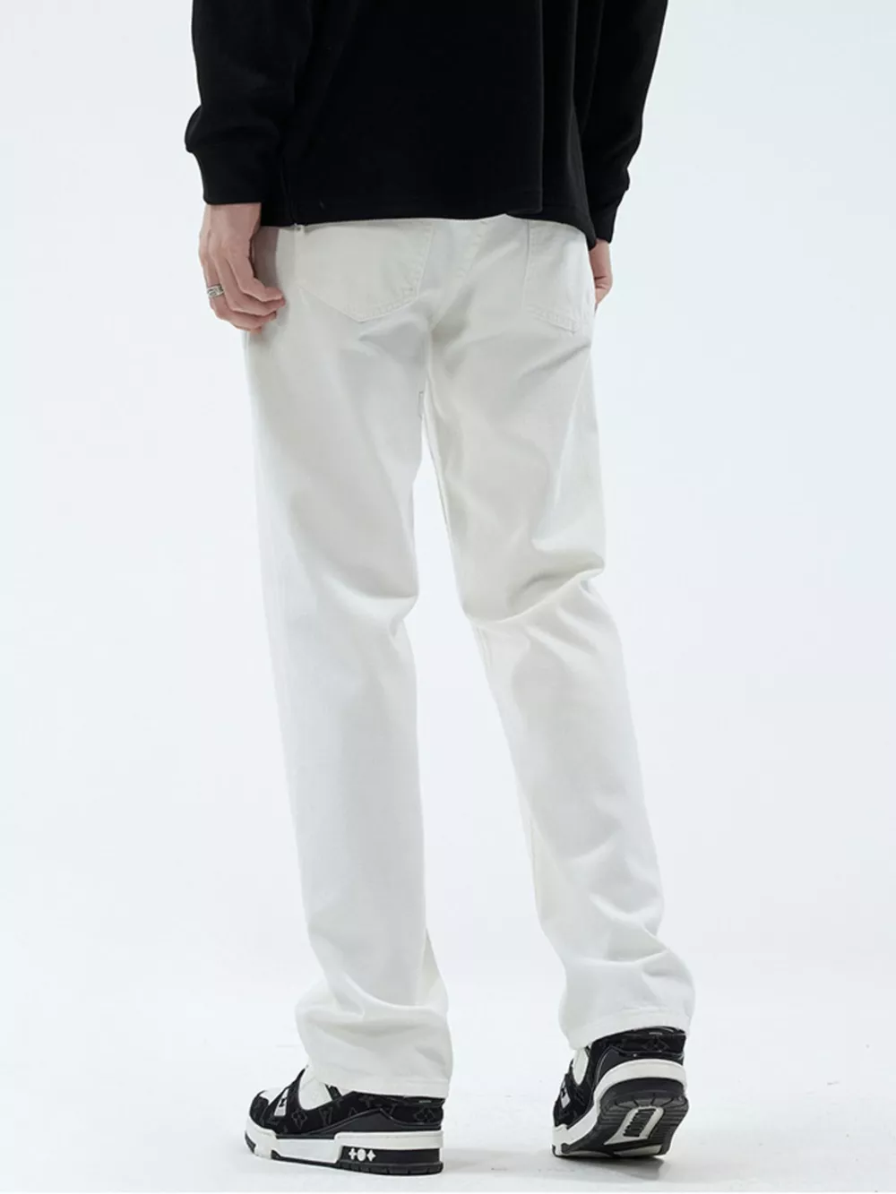 Men's Full Size Straight Leg Jeans Plus Size, image 5