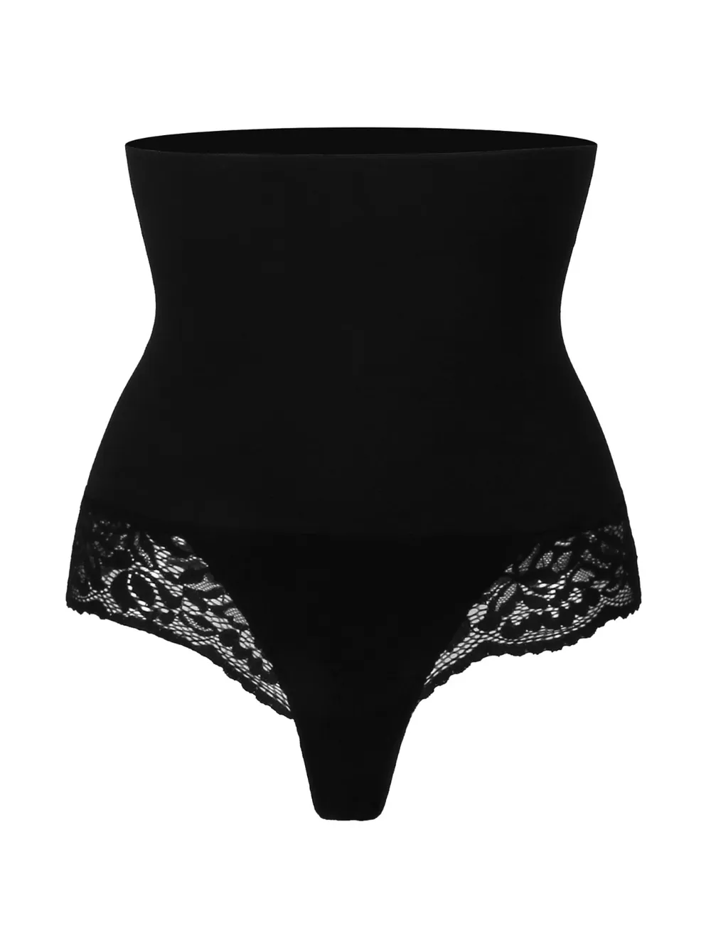 Lace Detail High Waist Shaping Panty, image 6