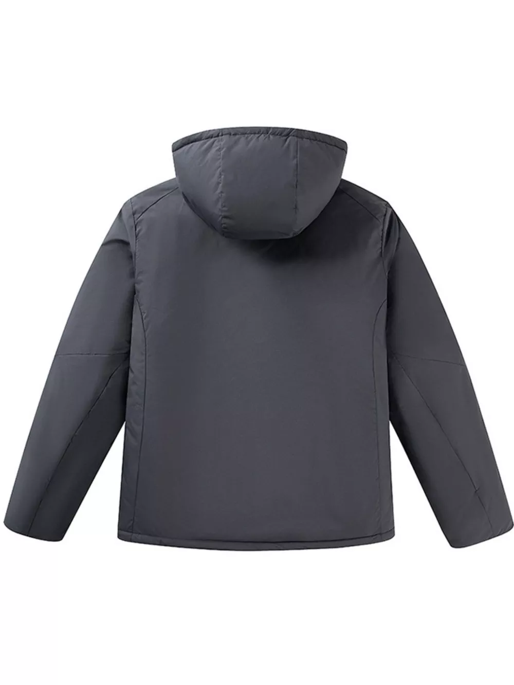 Men's Plus Size Zip Up Hooded Puffer Jacket, image 6