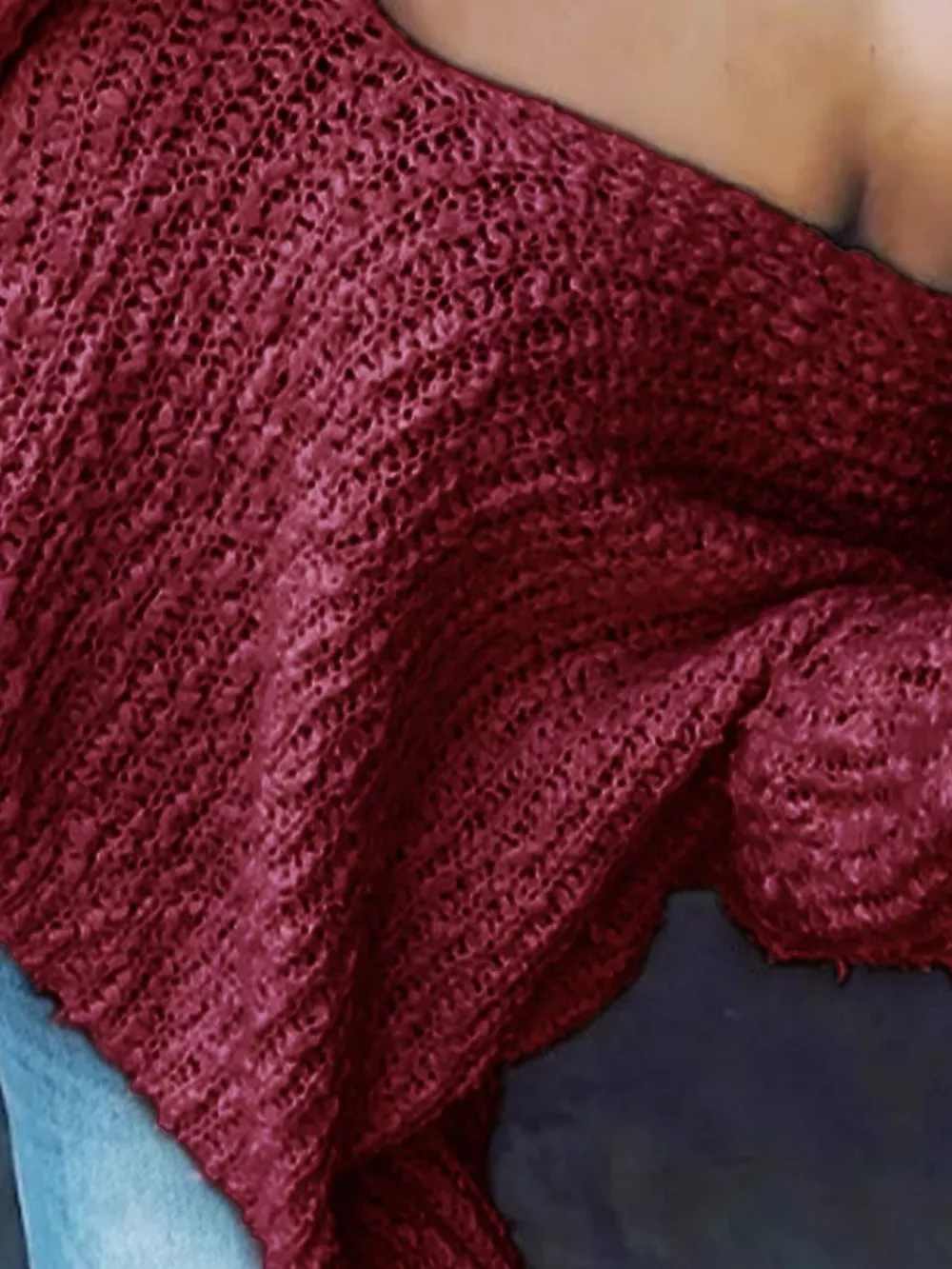 Loose Fit Long Sleeve Sweater, image 18