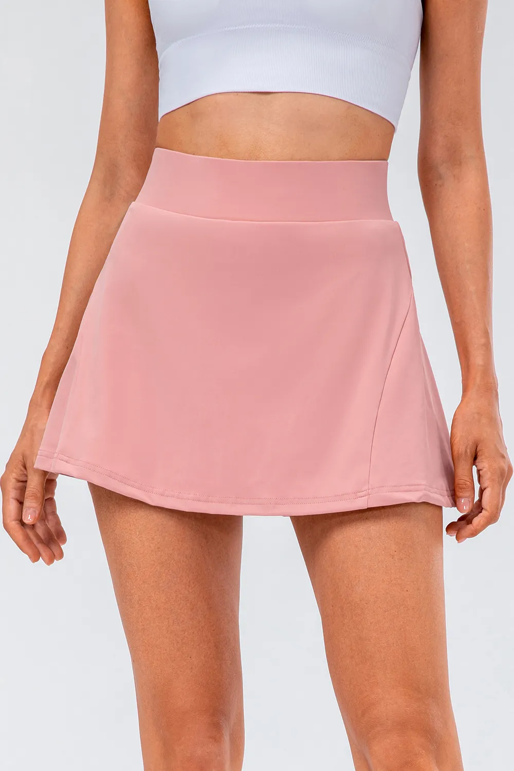 High Waist Pleated Active Skirt, image 6
