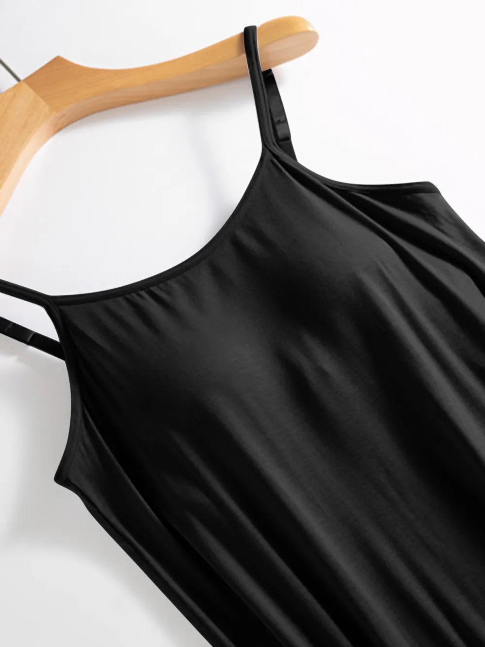 Scoop Neck Midi Cami Dress with Bra, image 16