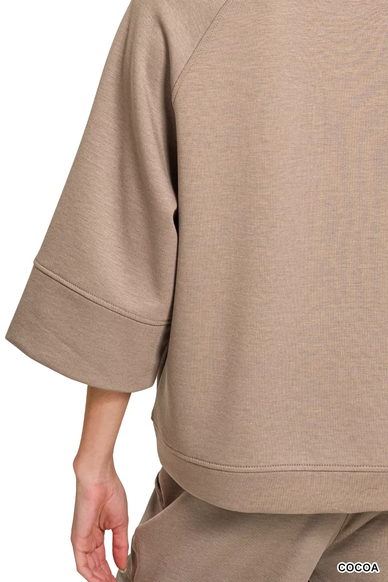 Scuba 3/4 Sleeve Pullover & Pants Set, image 2