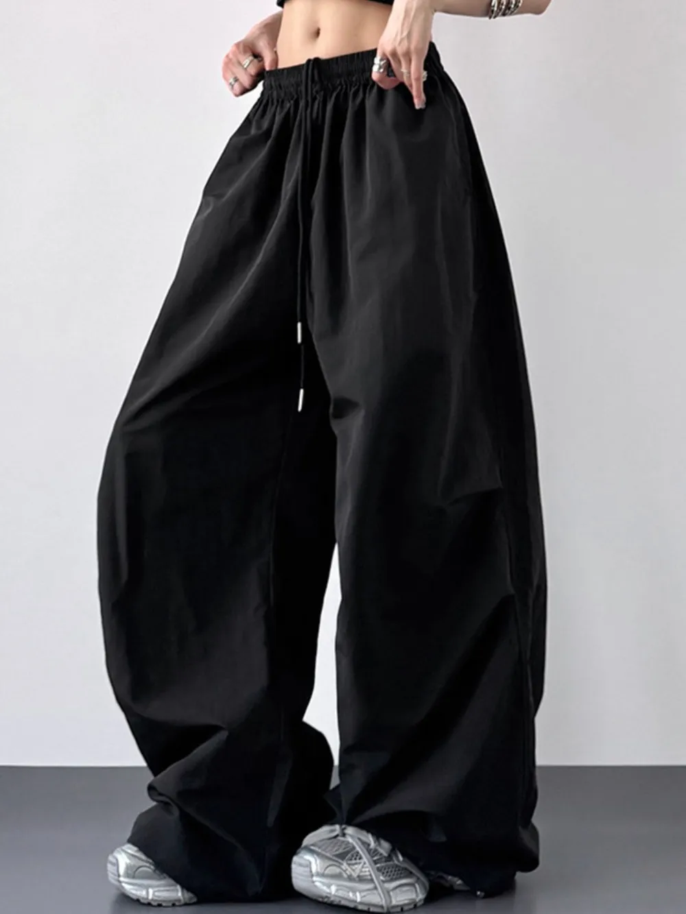 Wide Leg Drawstring Pants, image 14