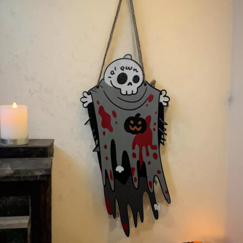 Spooky Hanging Skeleton Decorative Ornament, image 5