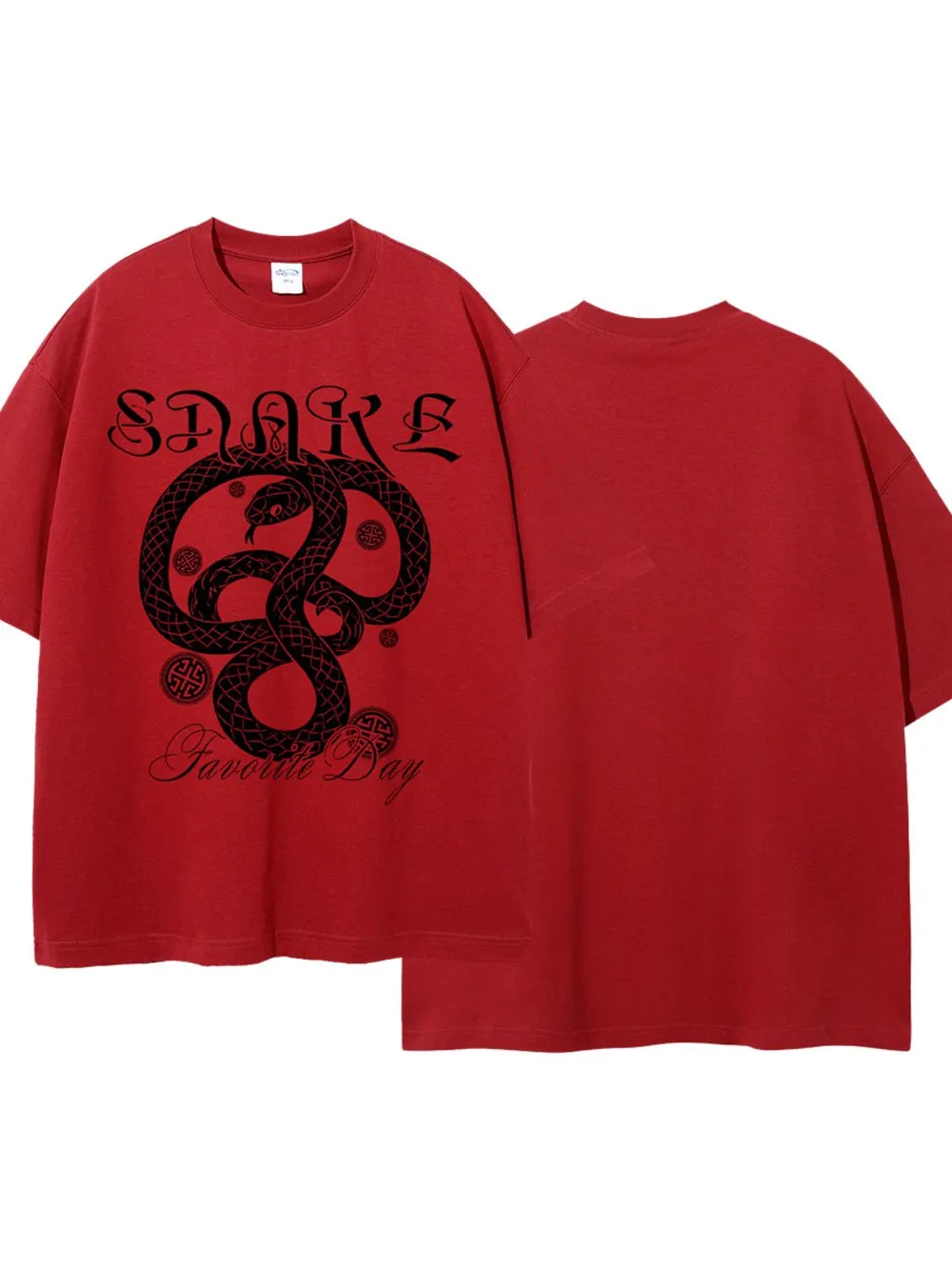 Men's Graphic Round Neck Half Sleeve T-Shirt, image 6