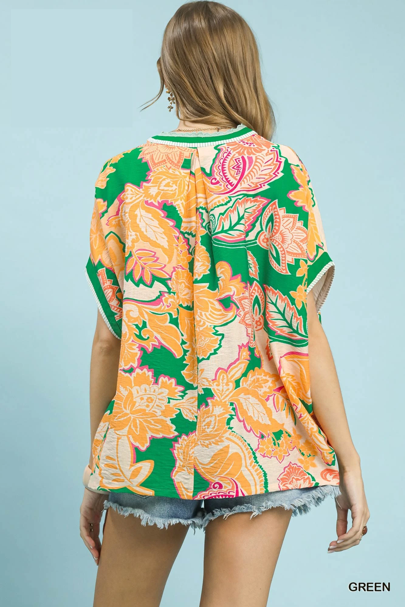 Abstract Print Oversized Top, image 3