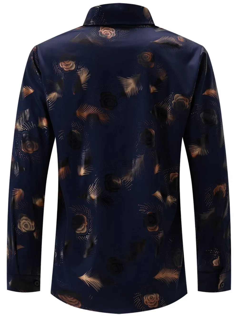 Men's Full Size Button Up Long Sleeve Shirt Plus Size, image 4
