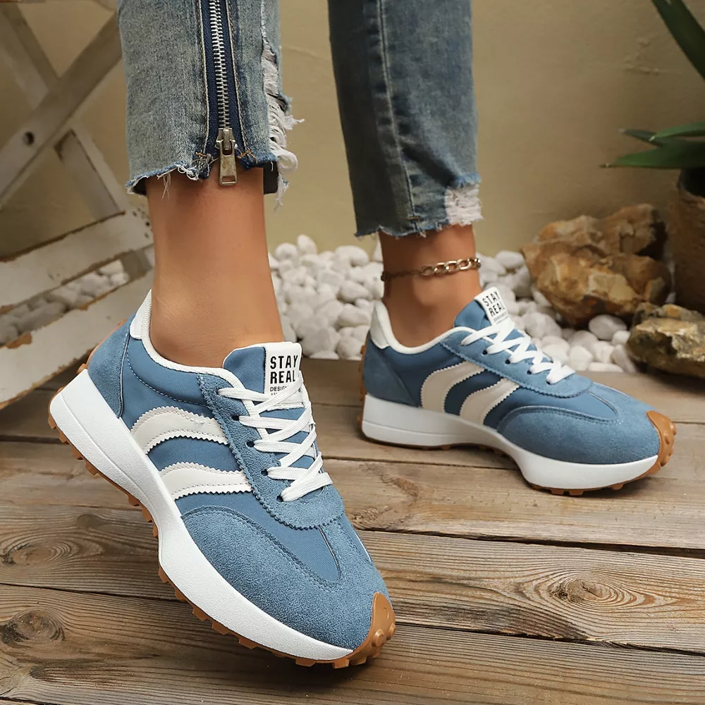 Round Toe Lace Up Sneakers, image 13