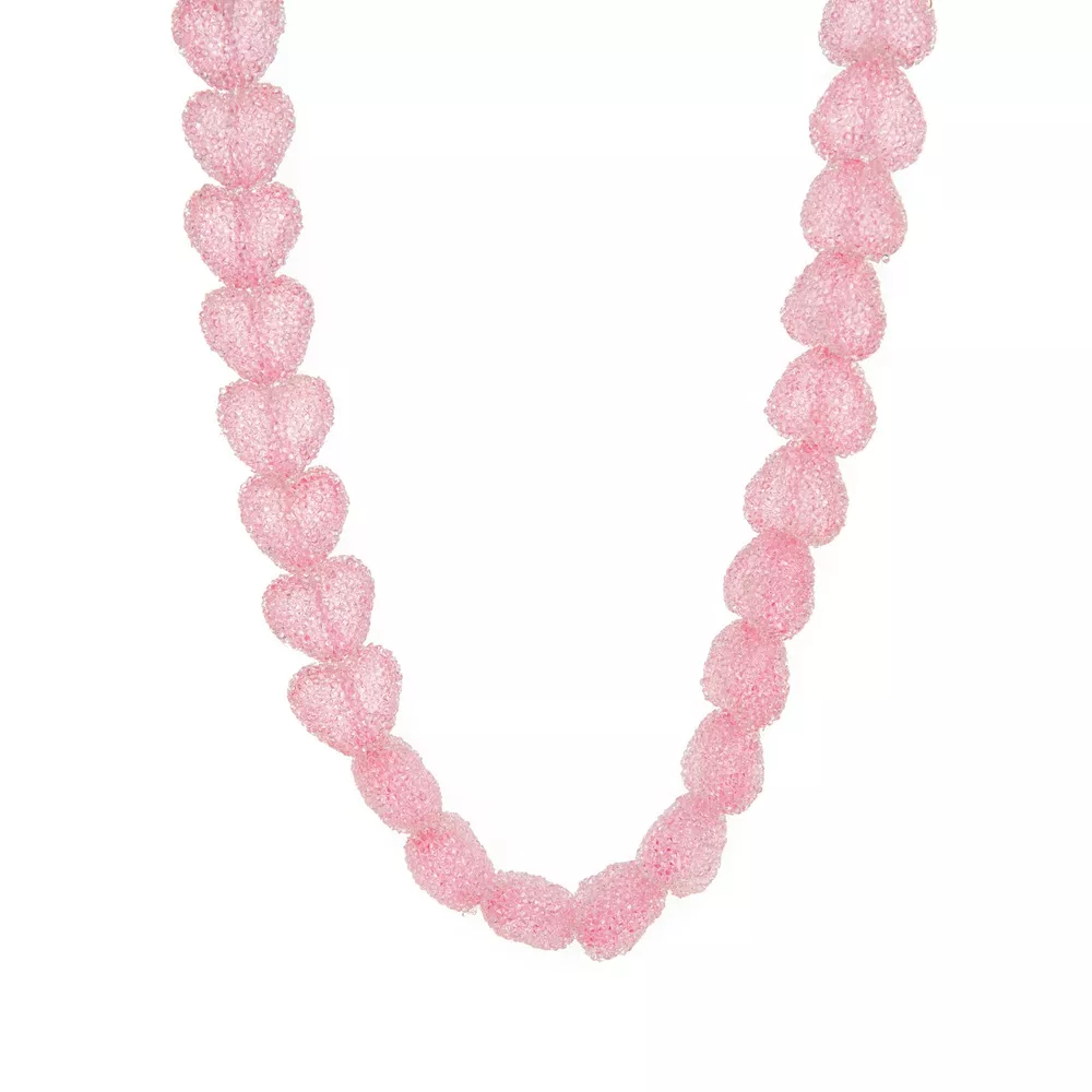 Colorful Resin Heart Necklace, image 11