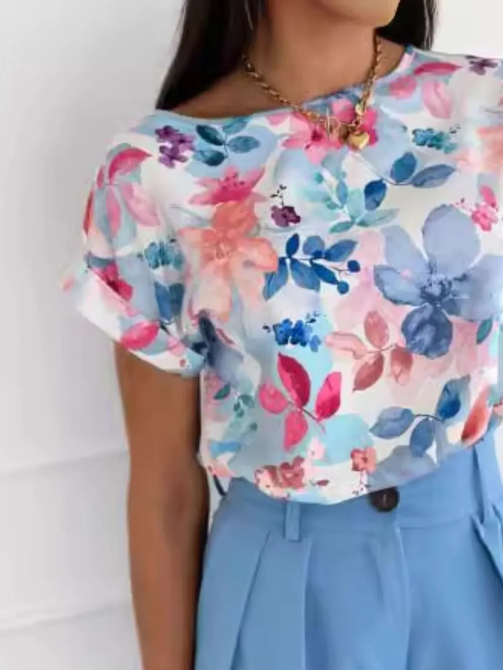 Classic Rolled Sleeve T-Shirt, image 6
