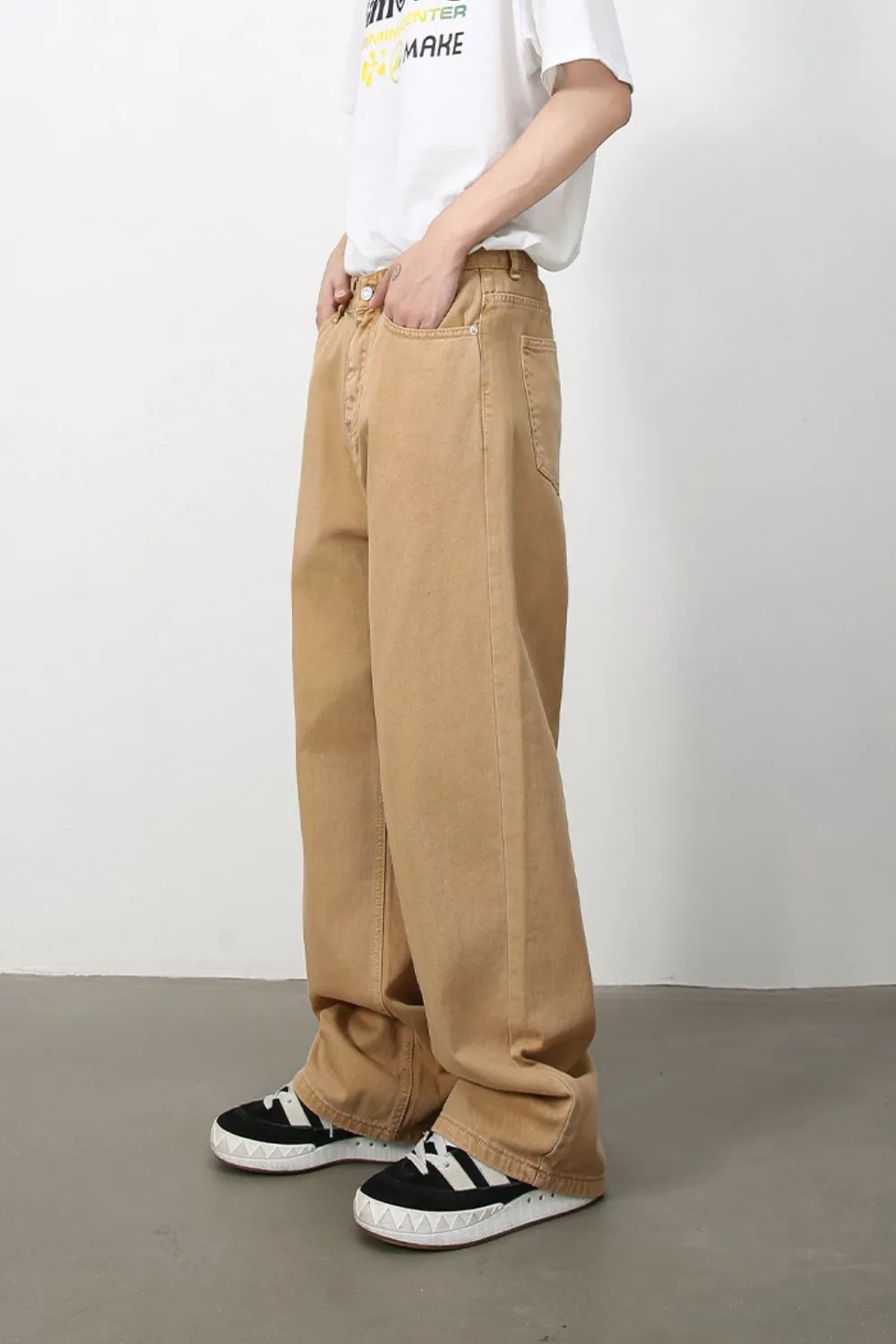 Men's Mid Rise Baggy Jeans, image 10