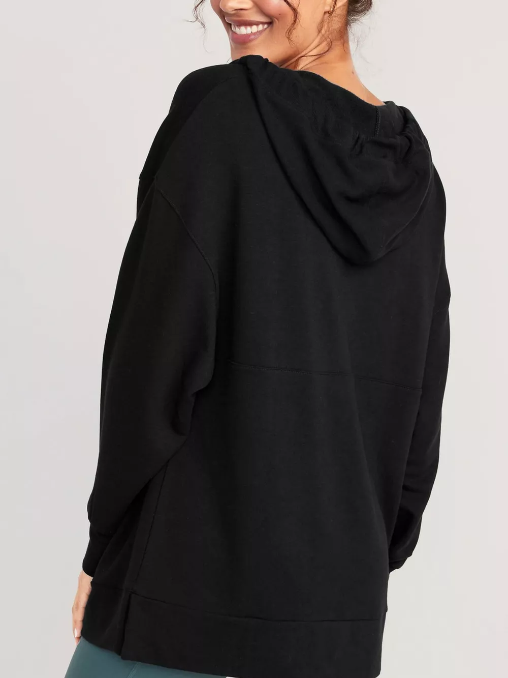 Drawstring Kangaroo Pocket Long Sleeve Hoodie, image 9