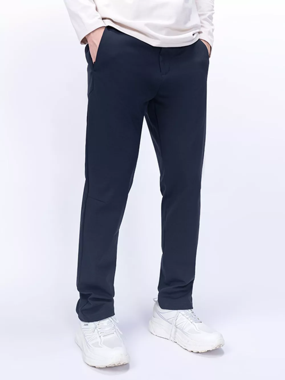 Men's Plus Size Slim-Fit Stretch Pants, image 4