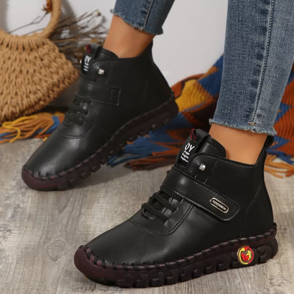 Lace Up Platform Ankle Boots, image 11