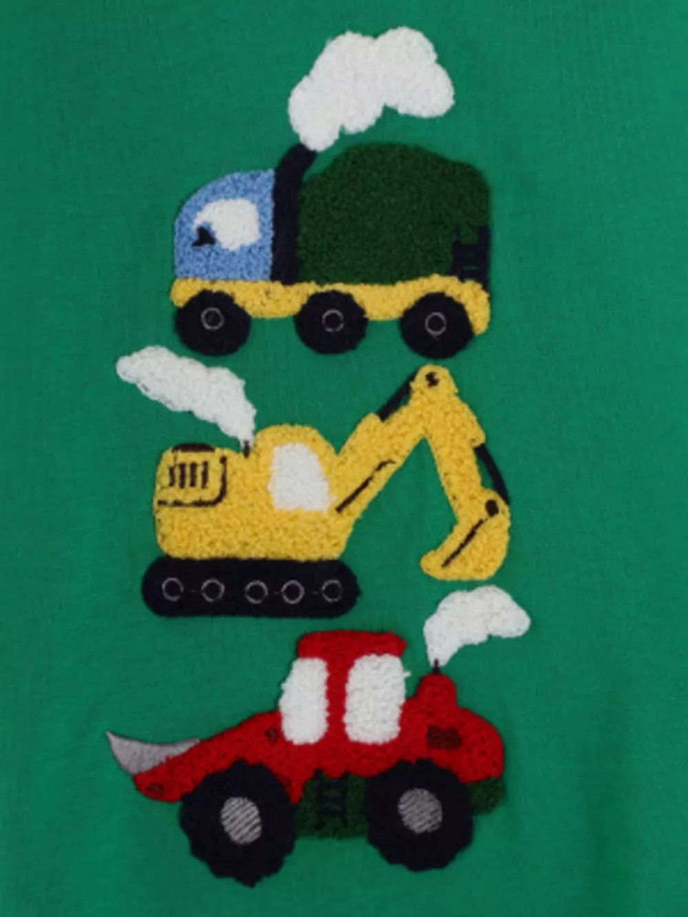 Children's Cartoon Vehicle Crew Neck Sweatshirt, image 2