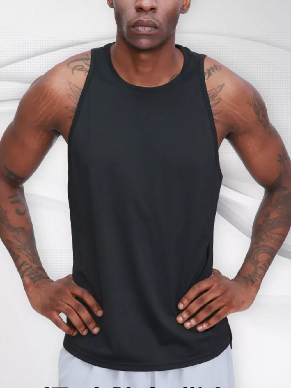 Men's Plus Size Sleeveless Performance Active Tank