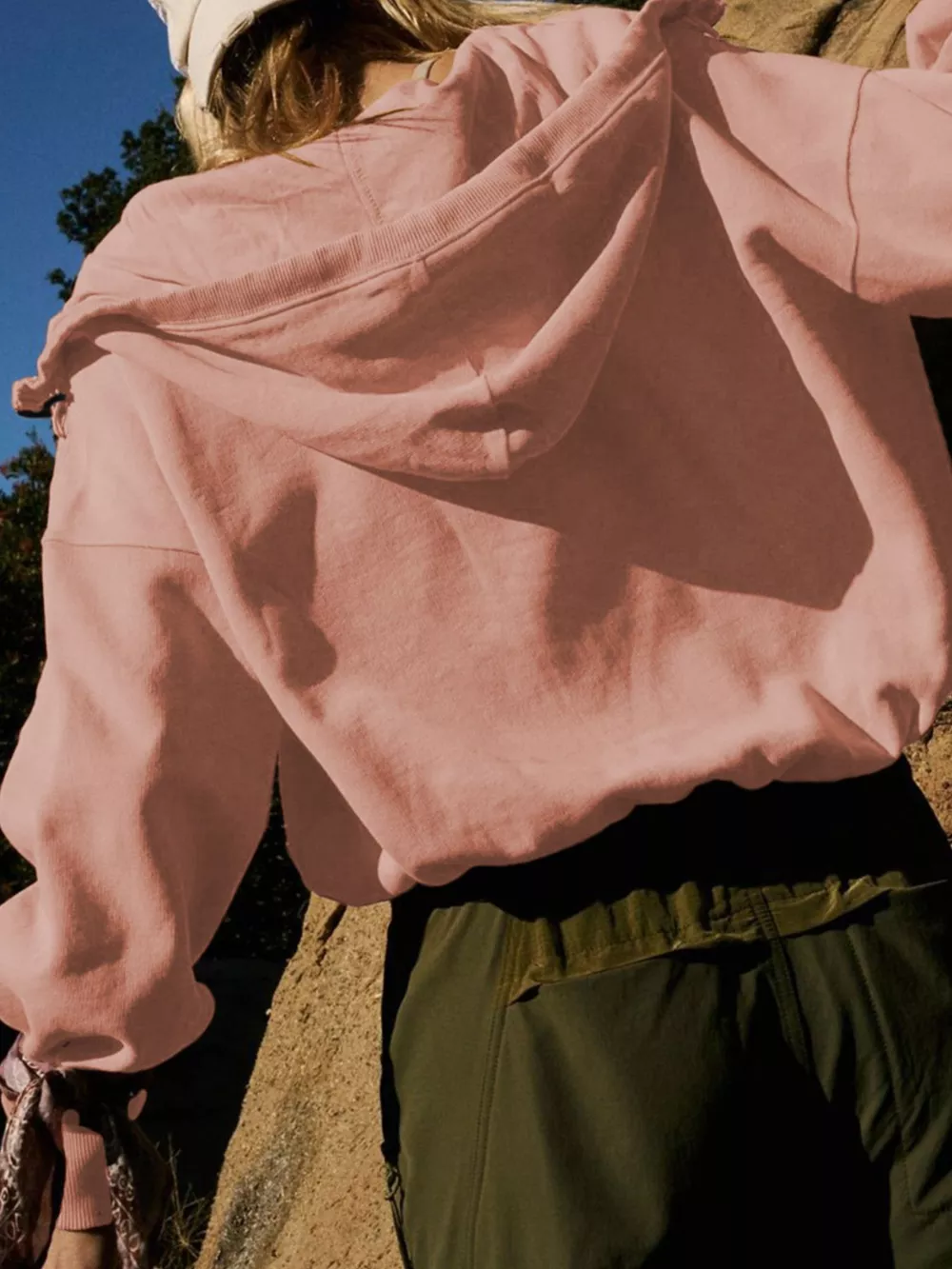 Half-Zip Dropped Shoulder Hoodie, image 21