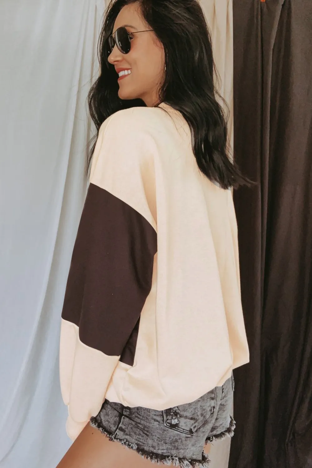 Round Neck Long Sleeve Sweatshirt, image 6