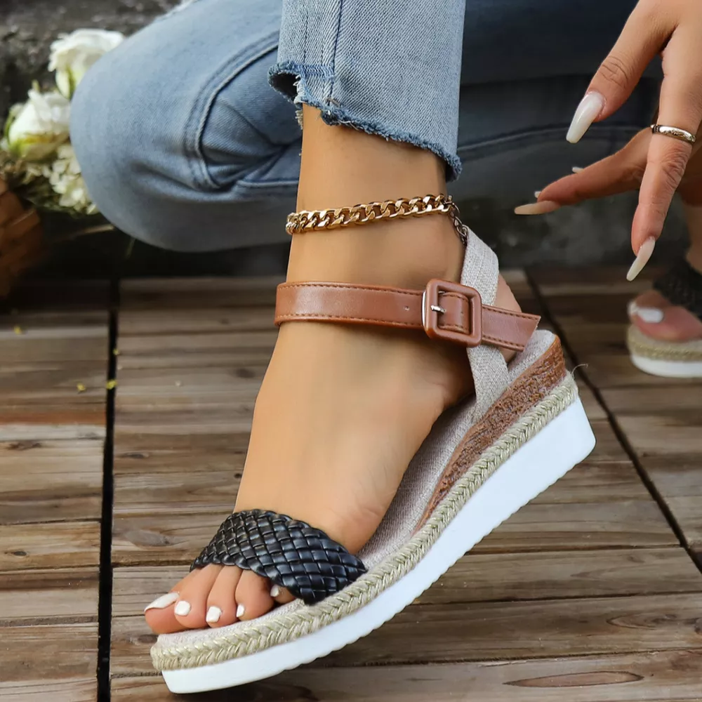 Open Toe Platform Sandals, image 4