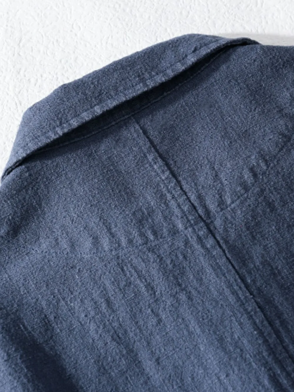 Men's Plus Size Button-Up Shirt with Chest Pocket, image 3