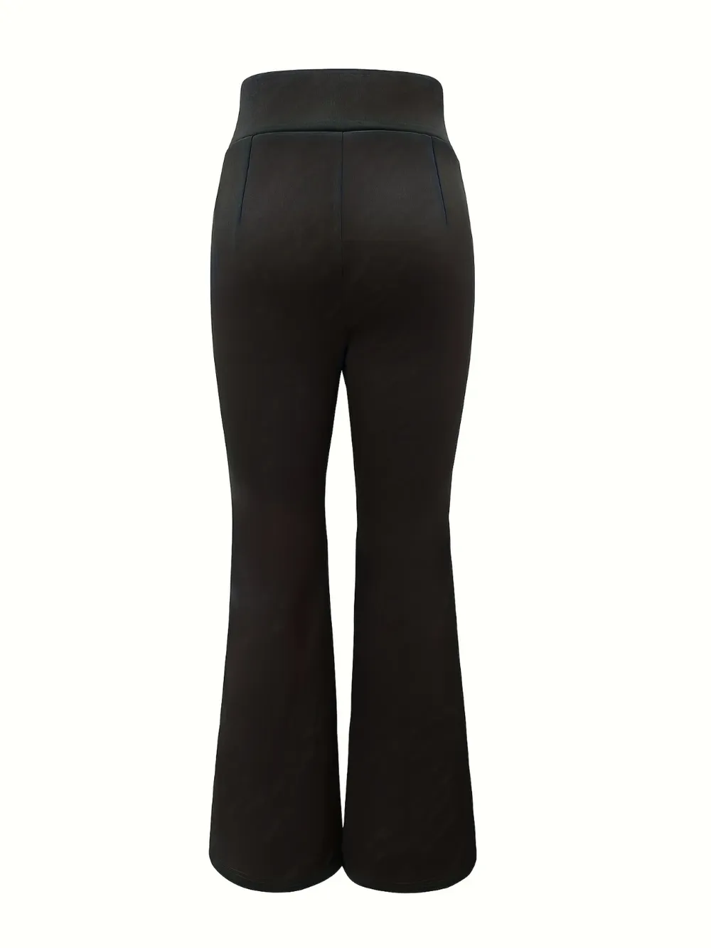 Lace Up Slit Bootcut Pants, image 5