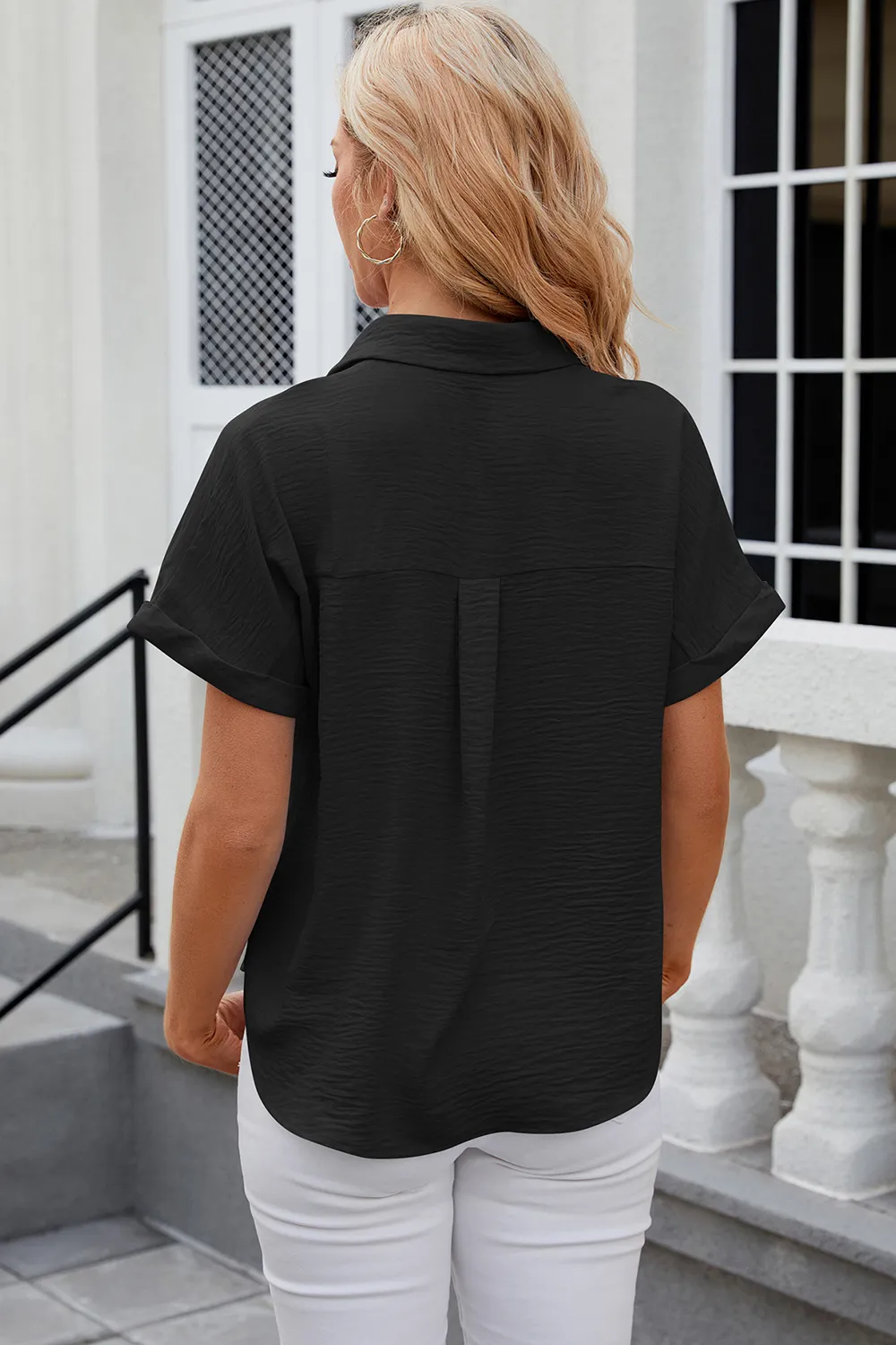 Button Up Short Sleeve Shirt, image 2