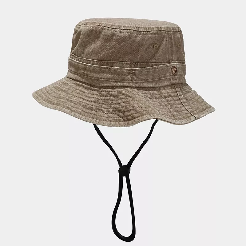 Wide Brim Bucket Hat