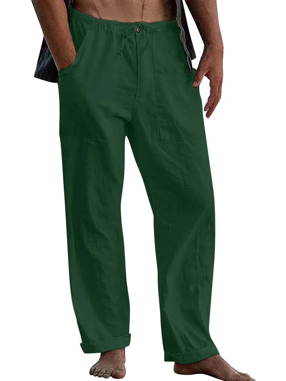 Men's Full Size Loose Fit Pants Plus Size, image 8