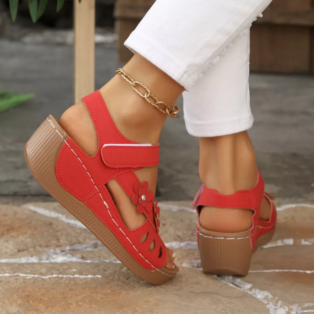 Open Toe Wedge Sandals, image 21
