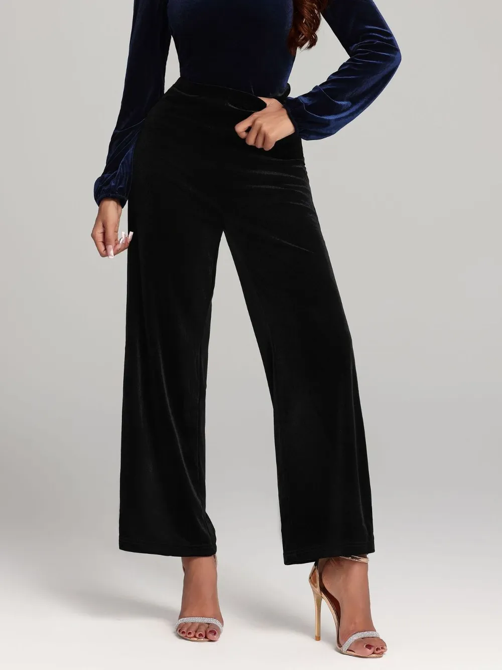 High Waist Wide Leg Pants, image 3