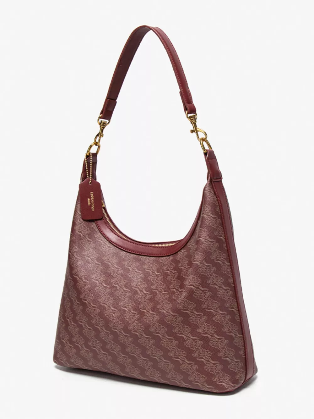 Printed PU Leather Shoulder Bag, image 9