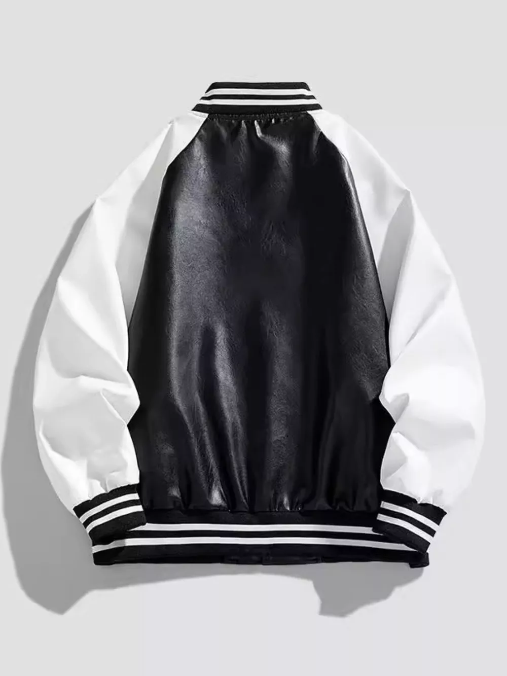 Men's Plus Size Snap Down Long Sleeve Jacket, image 2