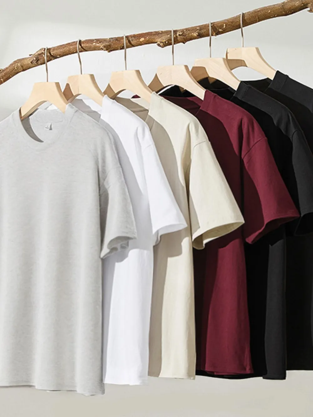 Men's Plus Size Round Neck Half Sleeve T-Shirt, image 2