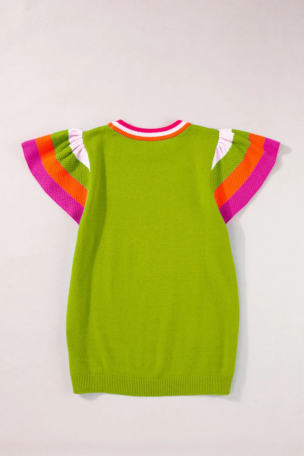Color Block Round Neck Knit Top, image 22