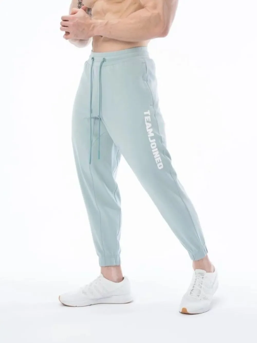 Men's Plus Size Drawstring Active Joggers, image 5