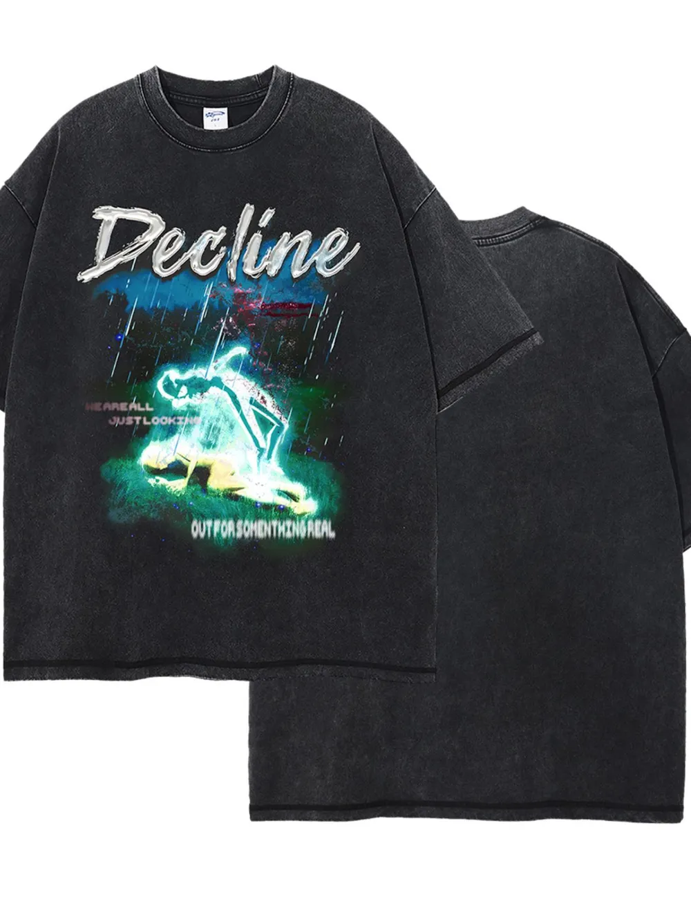 Men's Graphic Round Neck Short Sleeve T-Shirt, image 6