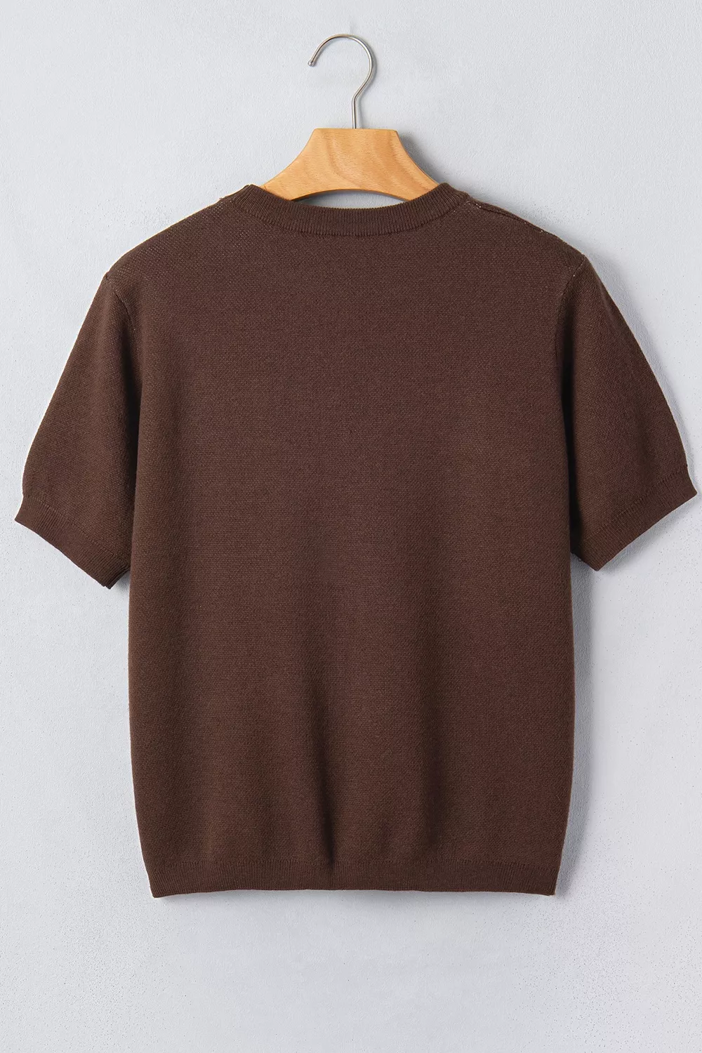 Western Graphic Short Sleeve Knit Casual Sweater, image 8