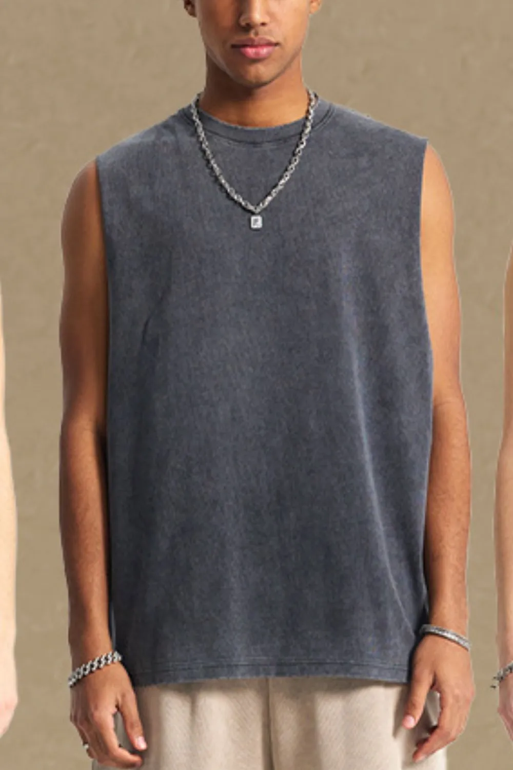 Men's Round Neck Tank