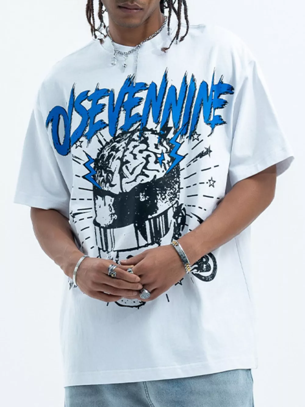 Men's Graphic Relaxed Fit T-Shirt, image 5